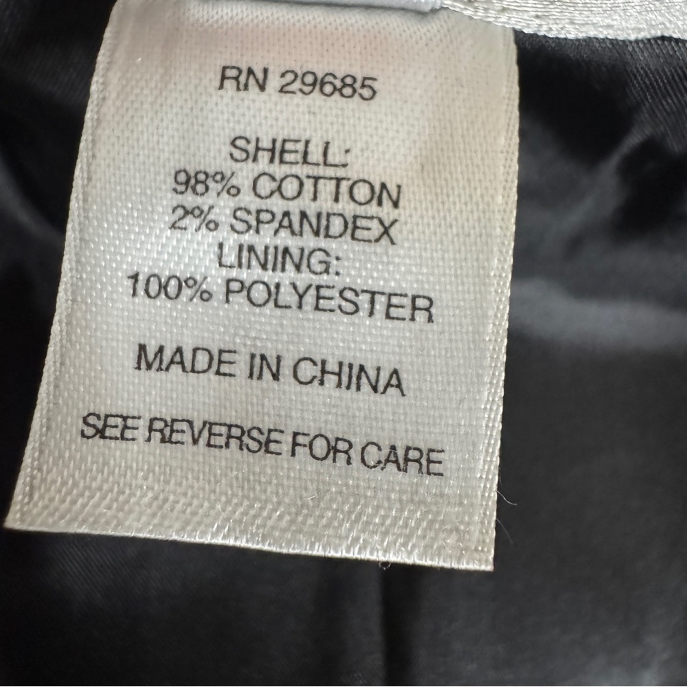 Pendleton Velvet Button Front Blazer Pockets Blac… - image 4